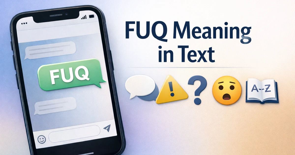 FUQ meaning in text featured image