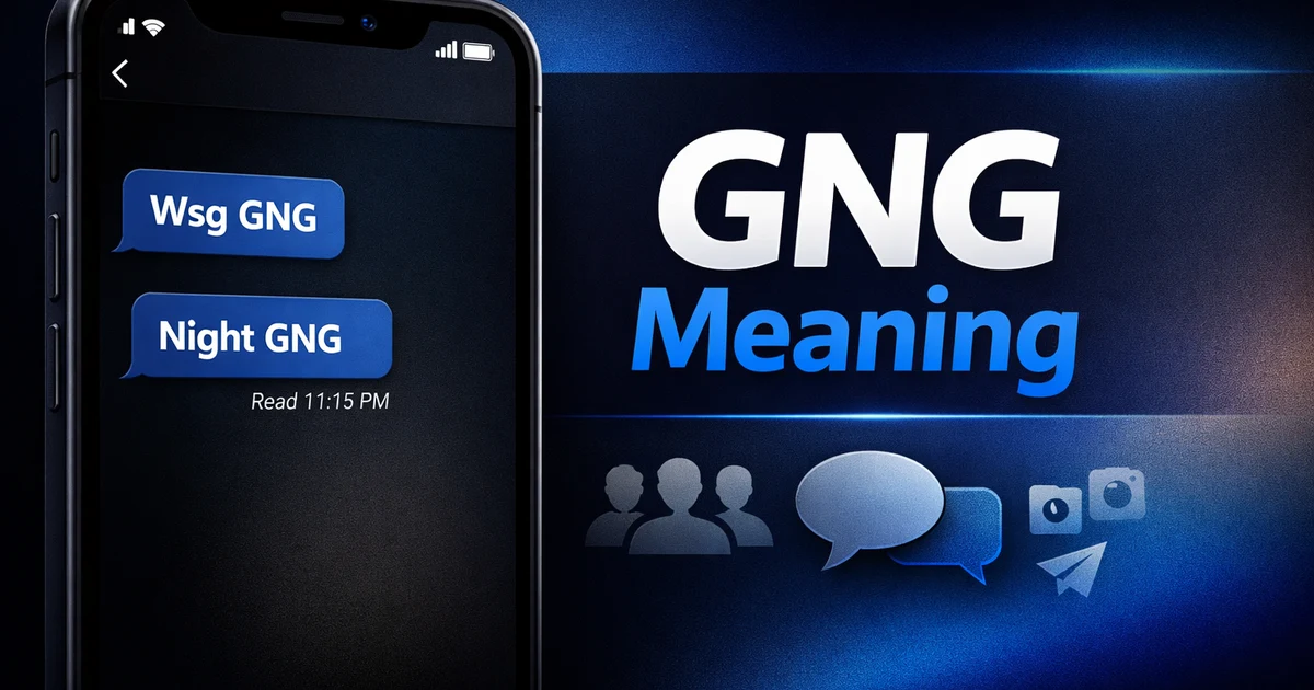 GNG meaning in text and slang with chat example