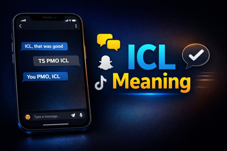 ICL meaning in text explained with examples from Snapchat and TikTok conversations