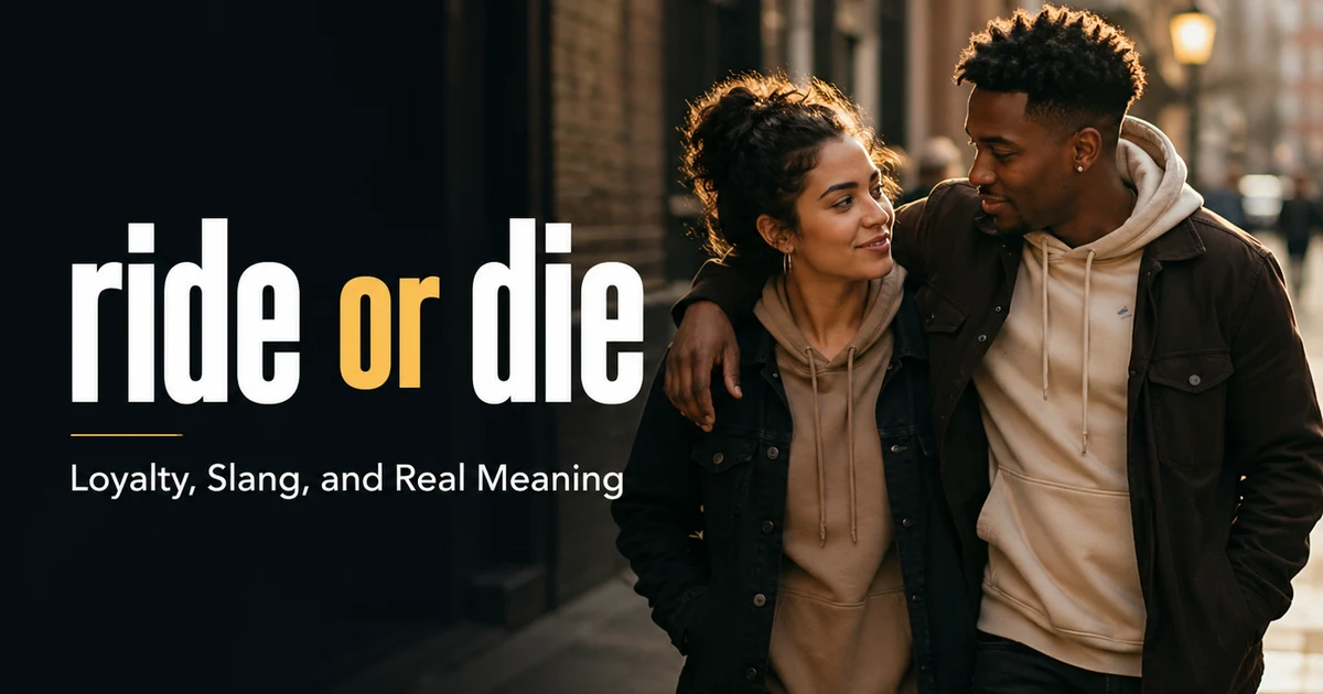 Ride or die meaning shown through two close people walking together, symbolizing loyalty, trust, and emotional support.