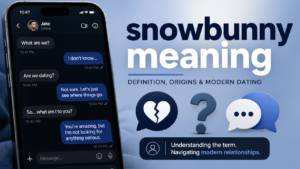 Snowbunny slang meaning explained with ski culture, texting, social media, and dating slang context.