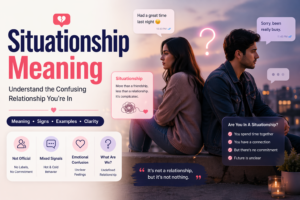 Situationship meaning with mixed signals and relationship confusion