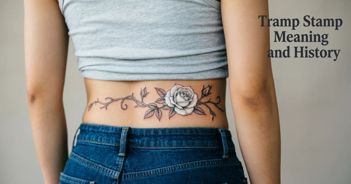 lower back tattoo design