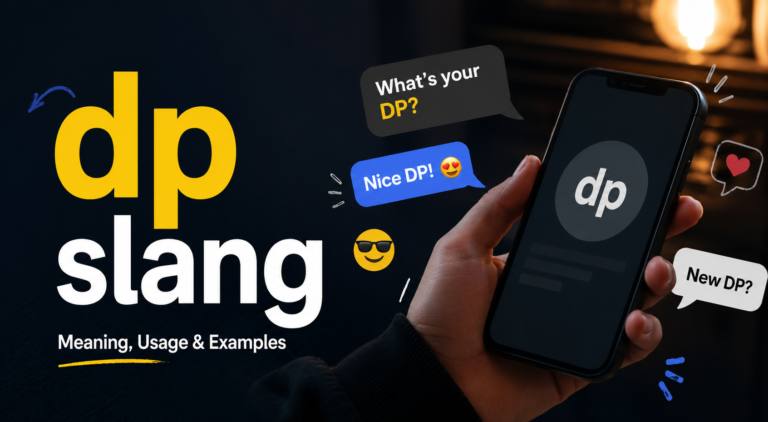 dp slang meaning explained in social media and texting contexts