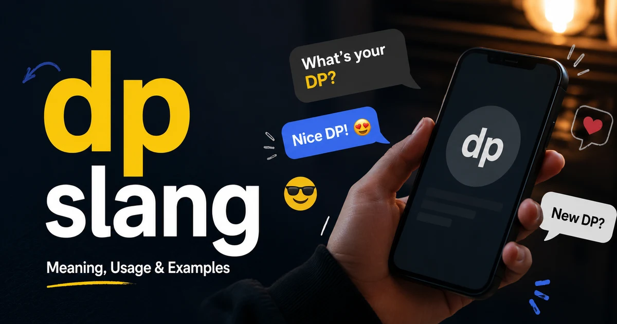 dp slang meaning explained in social media and texting contexts