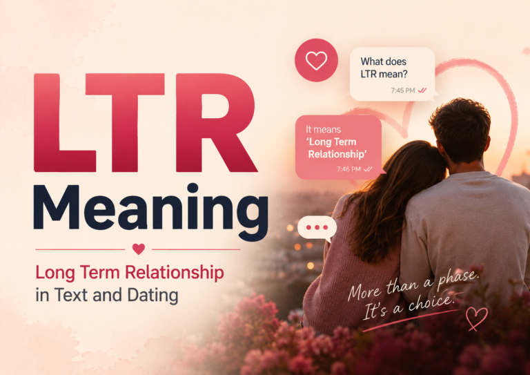 LTR meaning explained as Long Term Relationship in text, dating apps, and online relationship slang