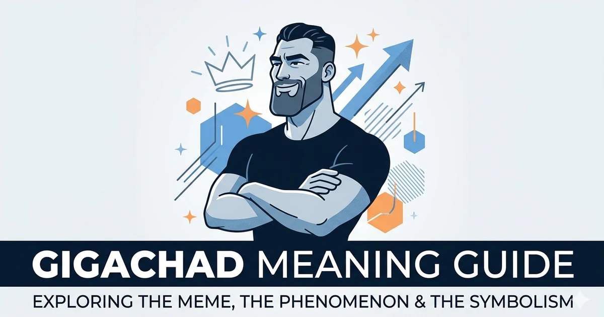 Gigachad meaning explanation with meme culture context