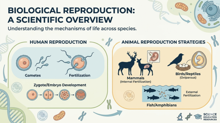 copulation biology process illustration