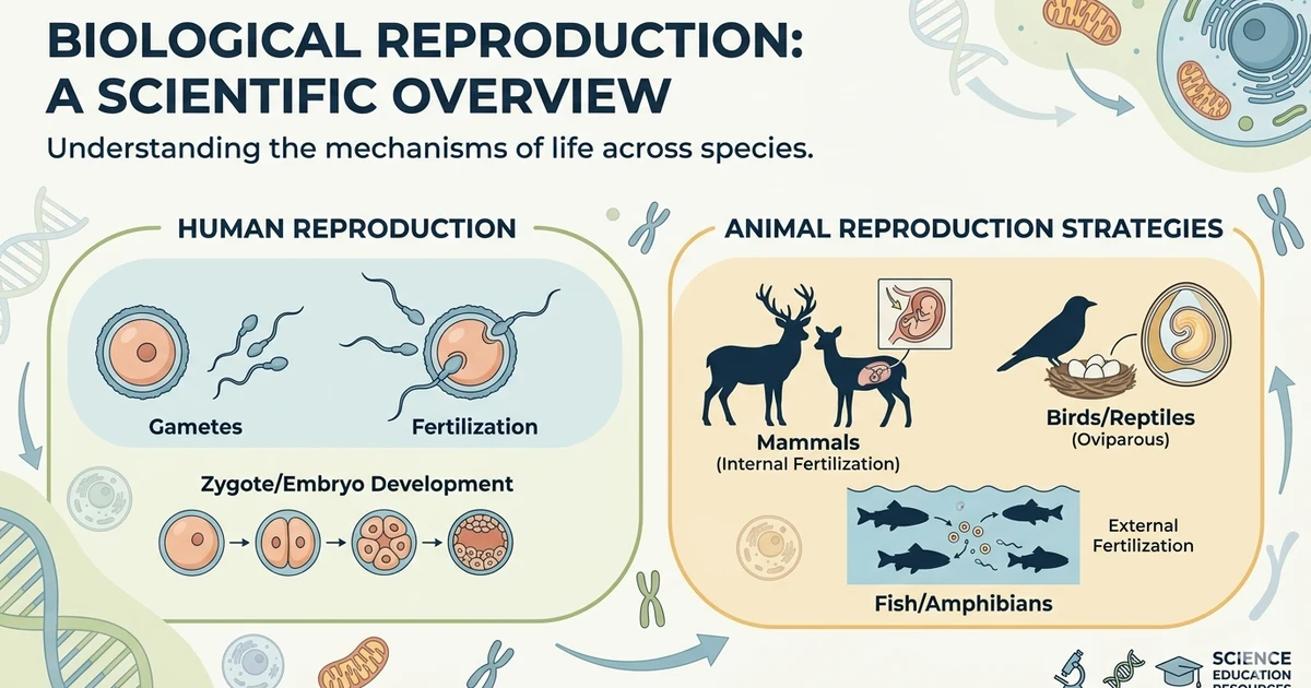 copulation biology process illustration