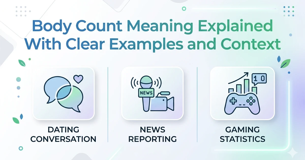 Body count meaning explained with examples