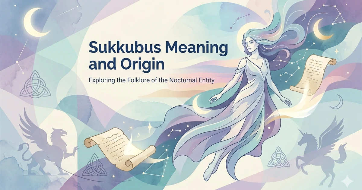 sukkubus mythological meaning