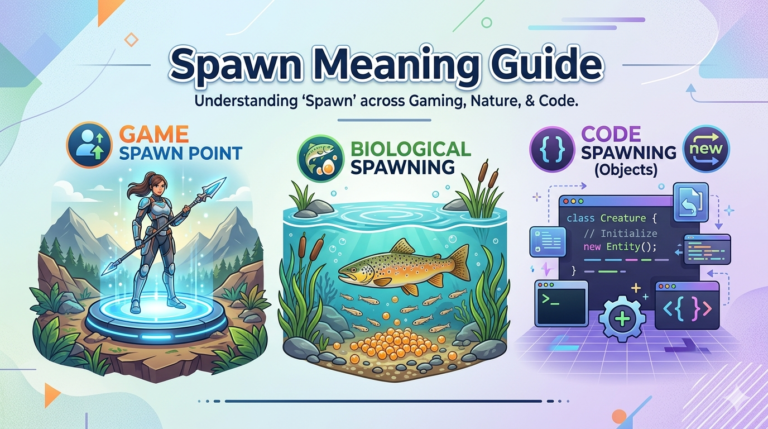 spawn meaning guide explanation with examples in gaming and biology