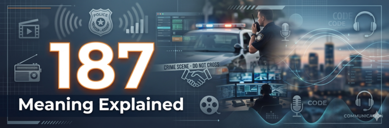 Explanation of the meaning of 187 in police codes, slang, texting, and popular culture