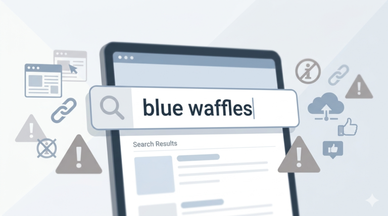 Blue waffles meaning explained internet myth