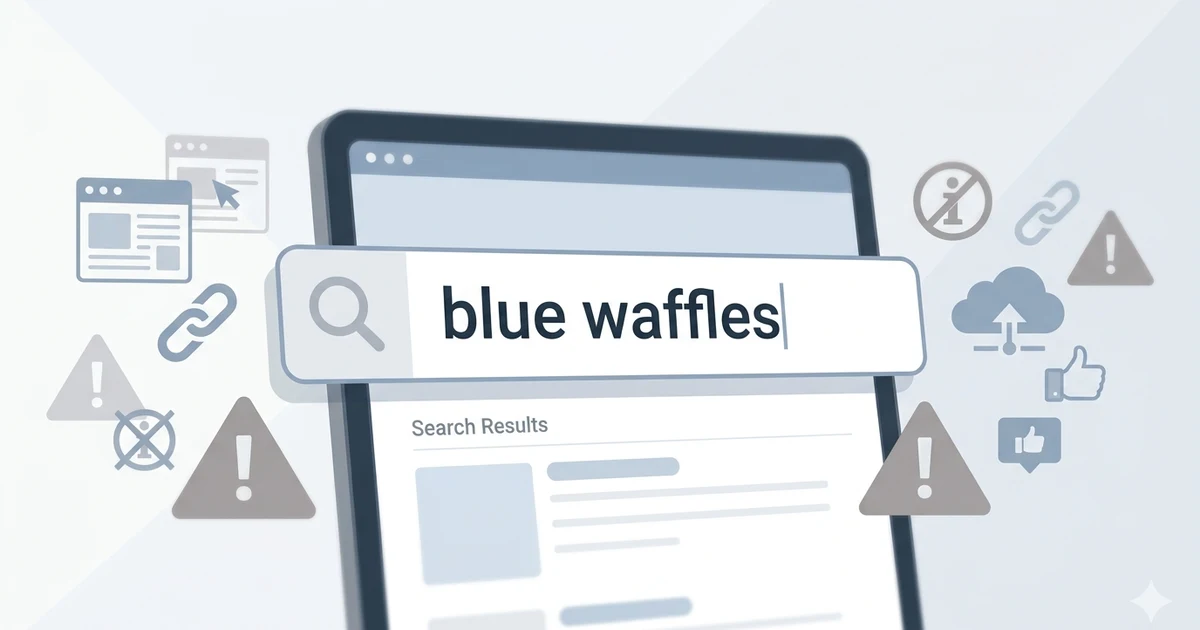 Blue waffles meaning explained internet myth