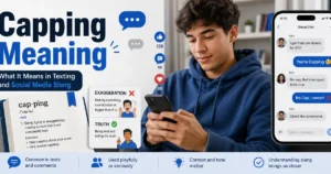 Capping meaning in texting and modern slang explained
