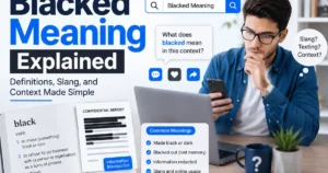 Blacked meaning explained with different language and slang contexts