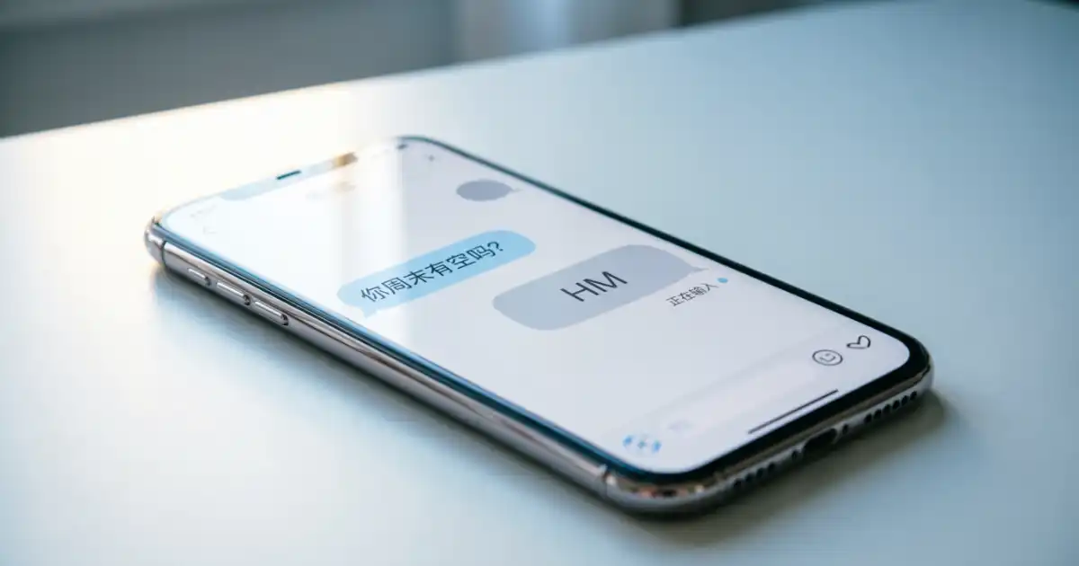 HM meaning in text and chat