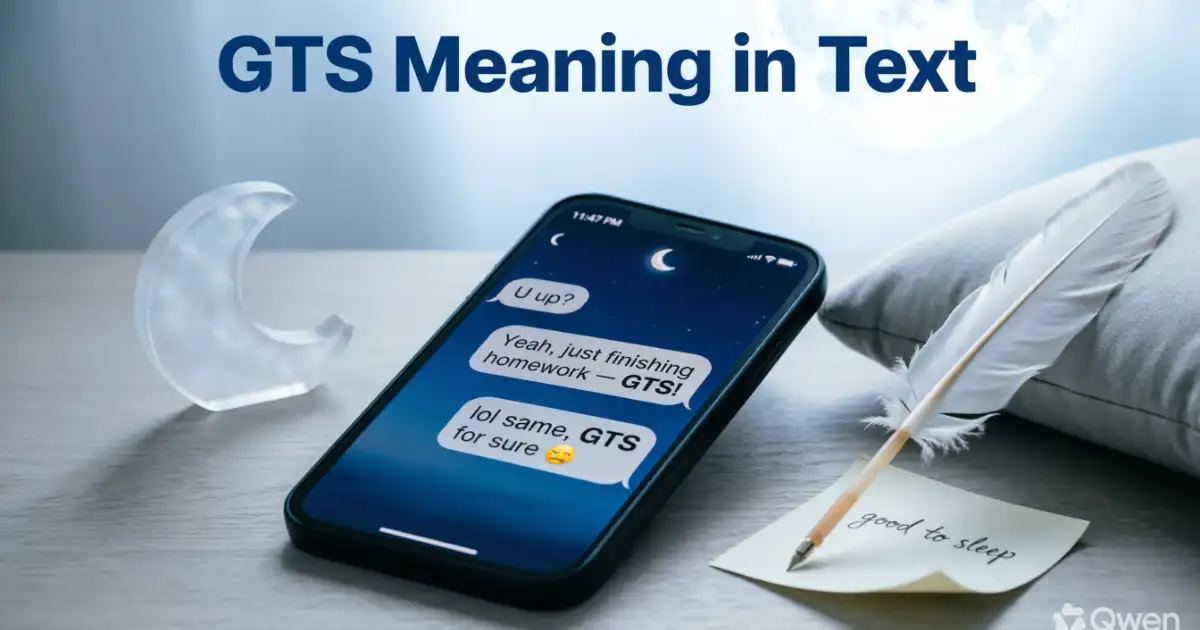 GTS meaning in text and slang