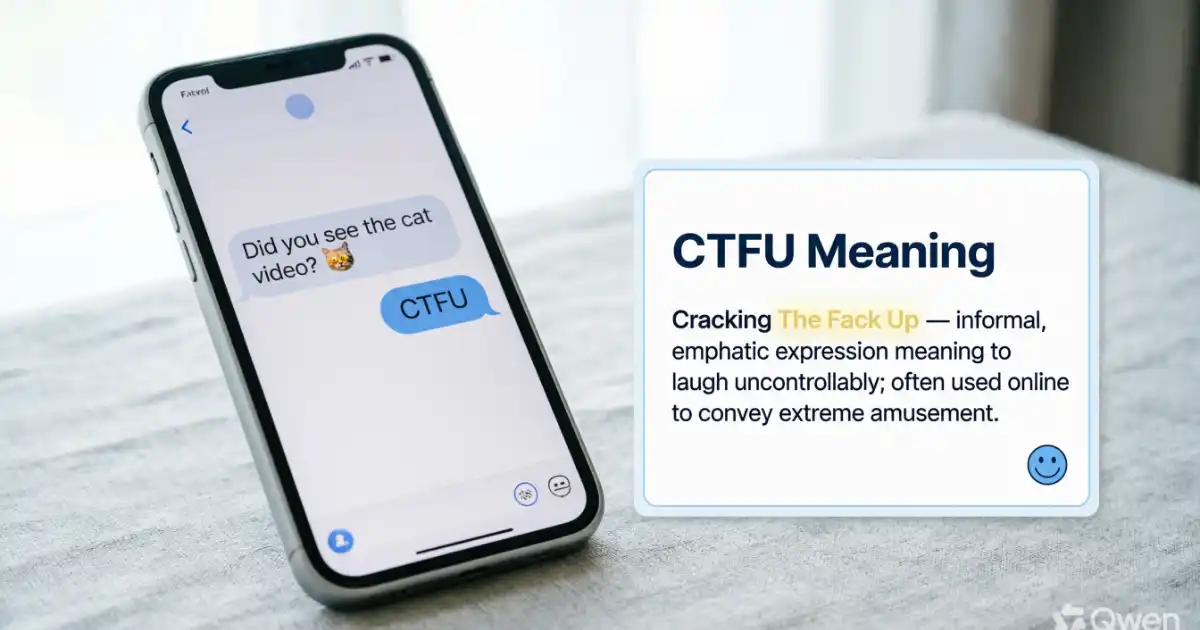 CTFU meaning in texting