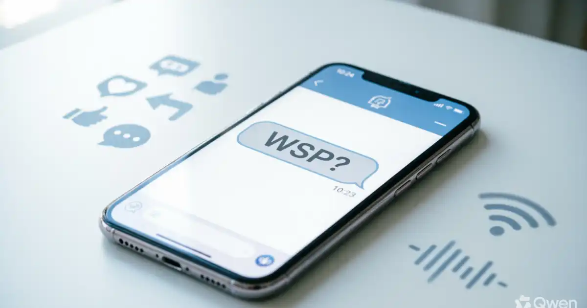 WSP meaning in text explained