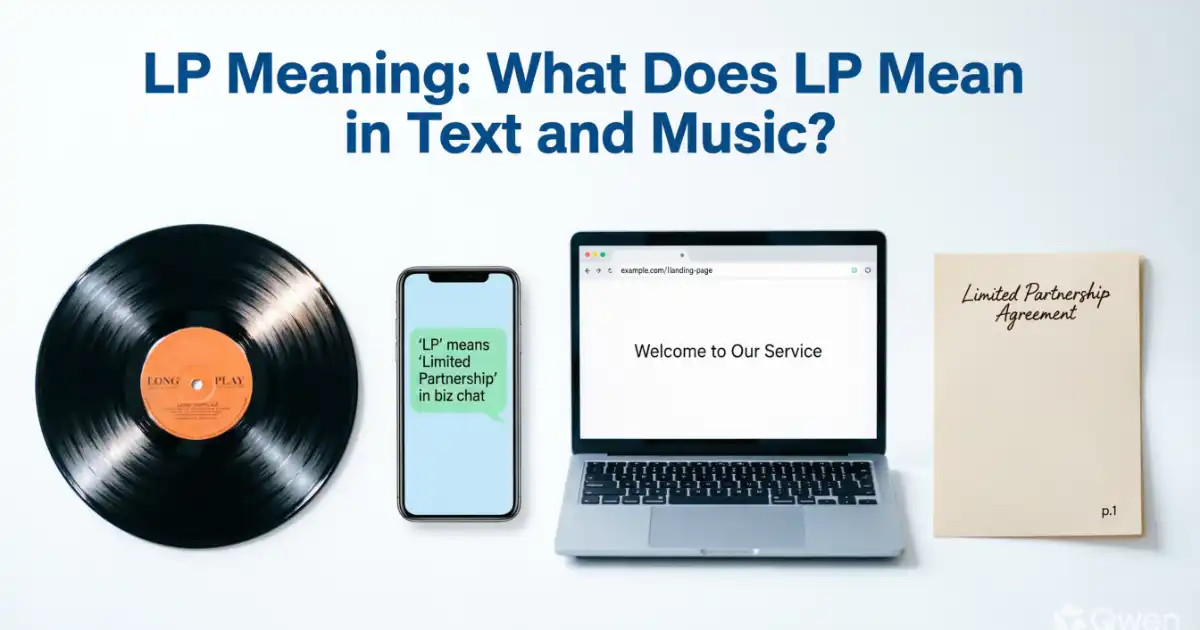 LP meaning explained in text and music