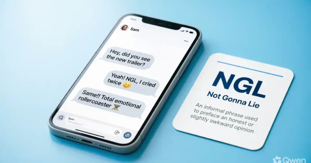 NGL meaning in text and social media