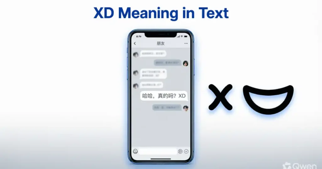 XD meaning in text and online chat