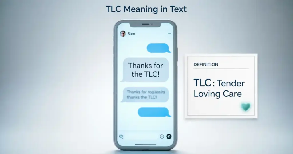 TLC meaning in text and texting