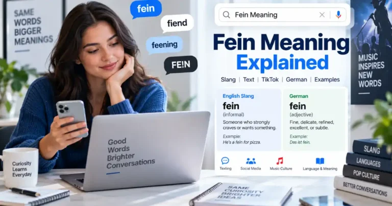 Fein meaning explained in slang and social media contexts