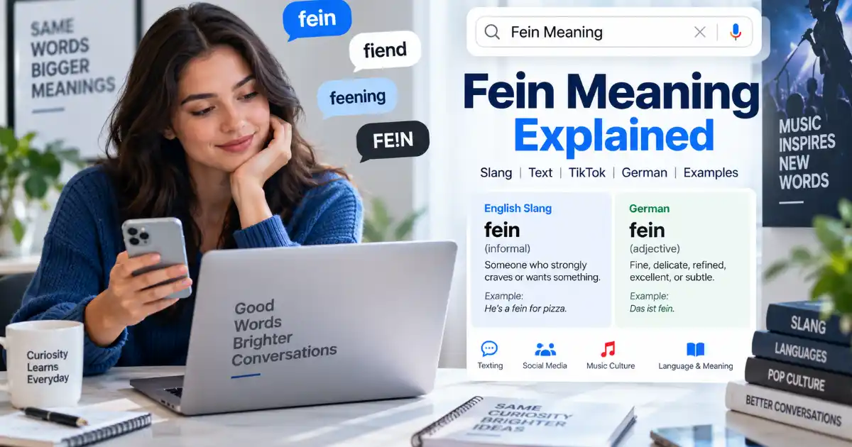 Fein meaning explained in slang and social media contexts