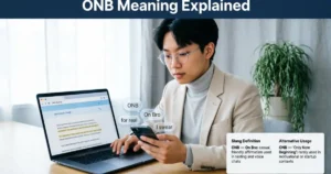 ONB meaning explained in texting and social media