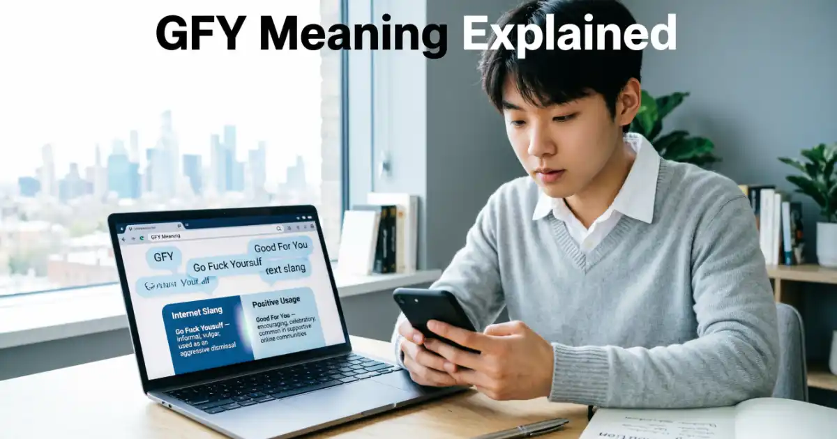 GFY meaning explained in a modern texting and social media context
