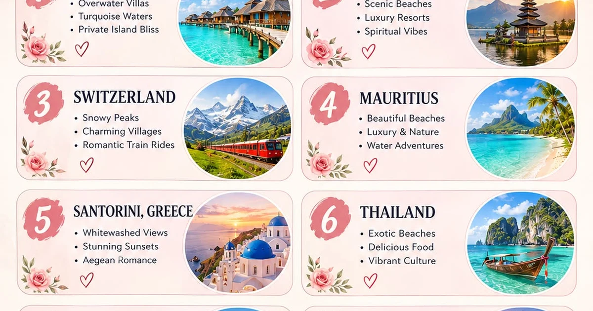 Best Honeymoon Destinations