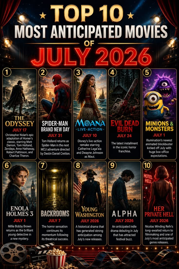 Upcoming Movies 2026